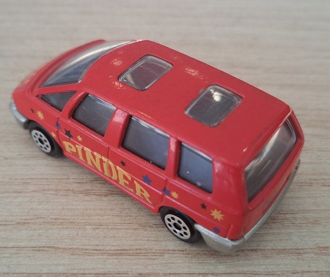 MAJORETTE RENAULT ESPACE ROUGE  PINDER  N272