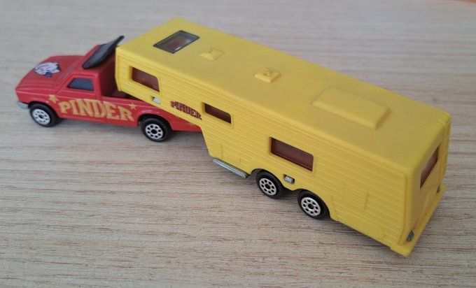 MAJORETTE CAMPING CAR N 276 + CAMPING CAR LUXE N313