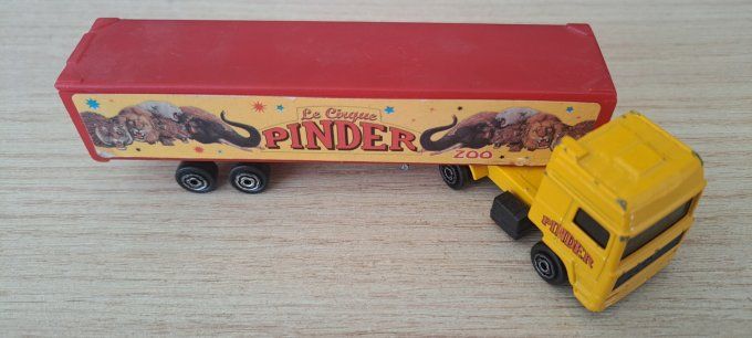 MAJORETTE SEMI REMORQUE PINDER  N340