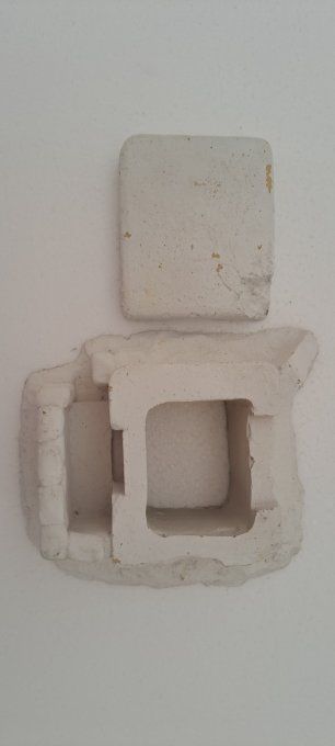 BUNKER BLANC PLATRE 1/72