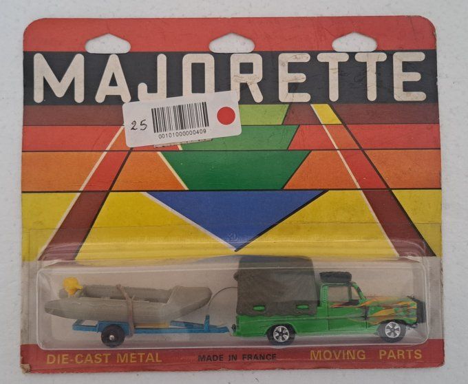 PICK UP + REMORQUE AVEC BATEAU