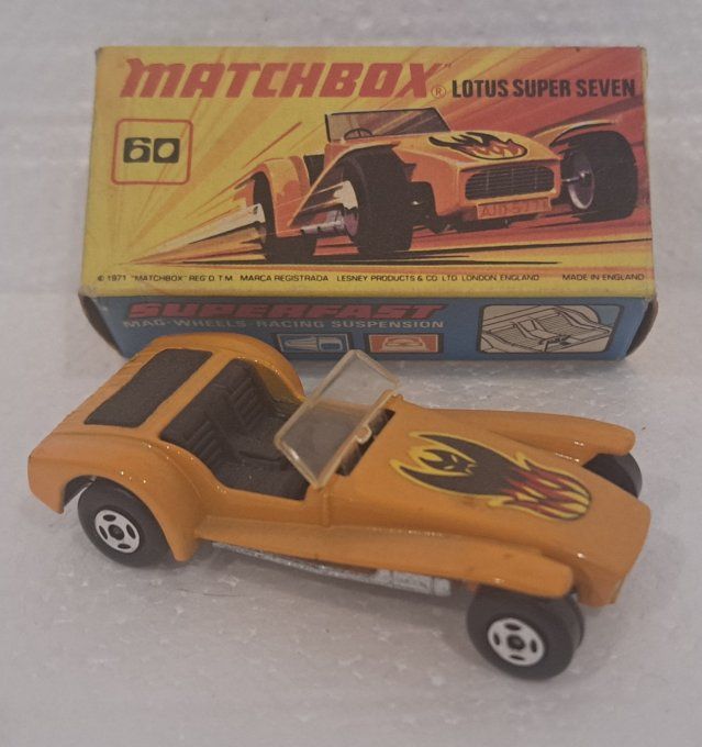 LOTUS SUPER SEVEN  SUPERFAST   N°60