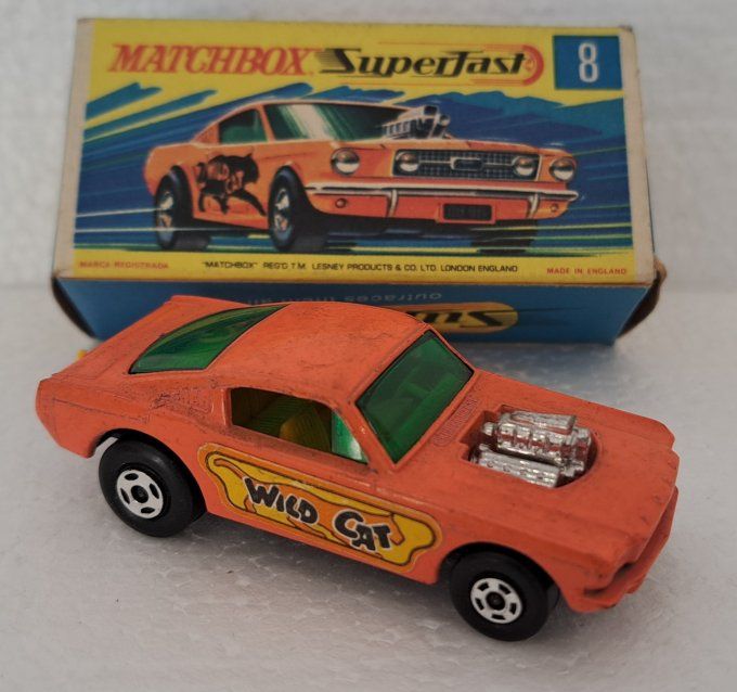 WILD CAT DRAGSTER  SUPERFAST N°8