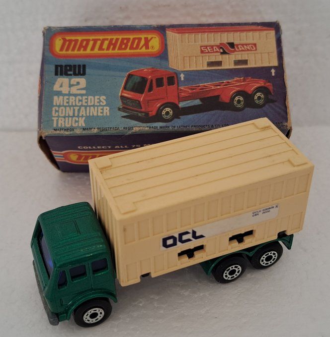 MERCEDES CONTAINER TRUCK   OCL     N°42