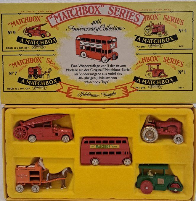 MATCHBOX "SERIES" 40TH ANNIVERSAIRE COLLECTION
