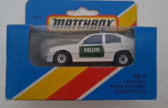 VAUXHALL ASTRA GTE POLIZEI MB 8
