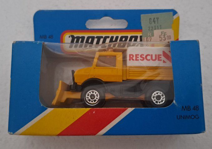 MERCEDES BENZ UNIMOG RESCUE  MB48