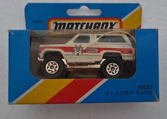 4X4 CHEVY BLAZER SHERIFF   MB50