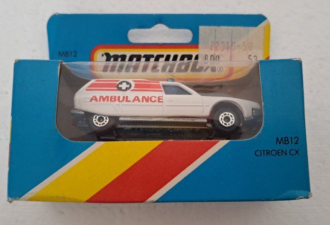 CITROEN CX AMBULANCE    MB12