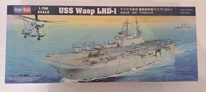PORTE AVIONS USS WASP LHD-1   1/700