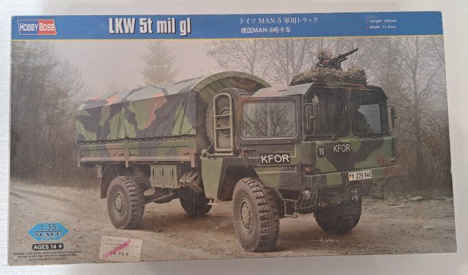 CAMION MAN LKW 5tMIL GL