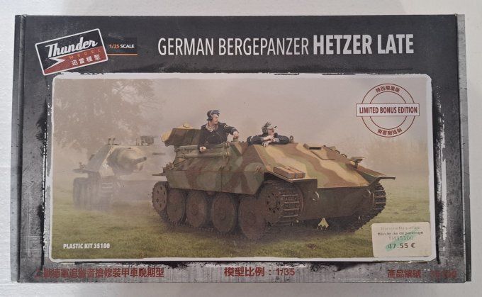 GERMAN BERGEPANZER  HETZER LATE   1/35