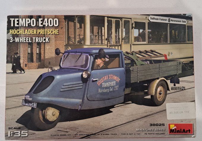 CAMIONETTE 3 ROUES  TEMPO E400   1/35