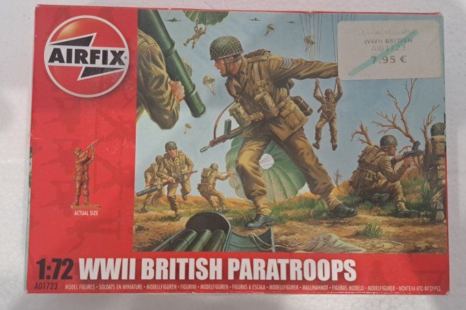 PARACHUTISTE BRITANIQUE WWII 1/72