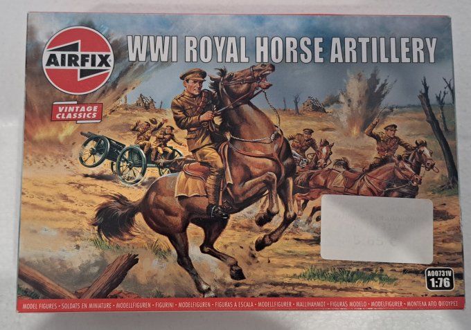 ARTILLERIE BRITANIQUE HIPPOMOBILE 1/76