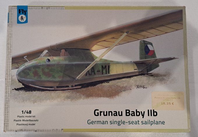 PLANEUR GRUNAU BABY IIb   1/48
