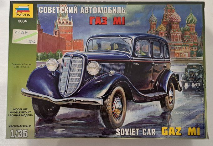 VOITURE SOVIETIQUE  GAZ MI   1/35