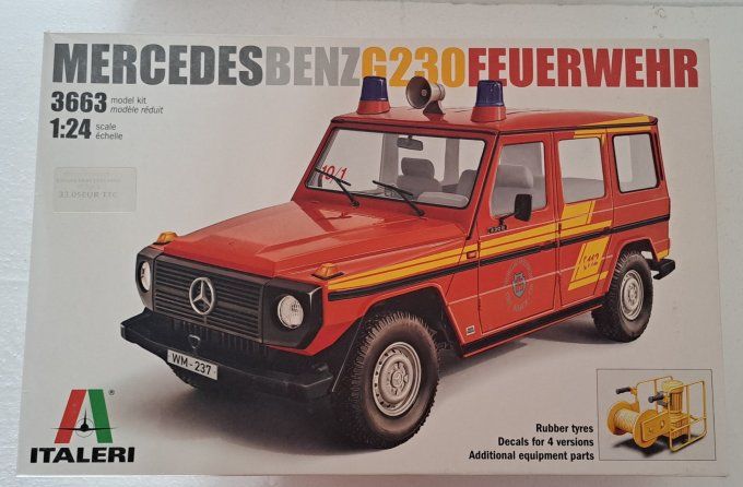 MERCEDES-BENZ G230 FEUERWEHR 1/24