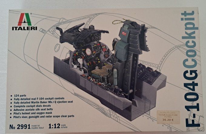 F-104G COCKPIT     1/12