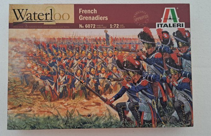 WATERLOO GRENADIERS FRANCAIS   1/72