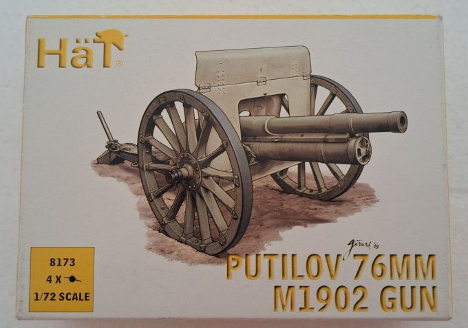 CANON PUTILOV 76mm M1902 GUN    1/72