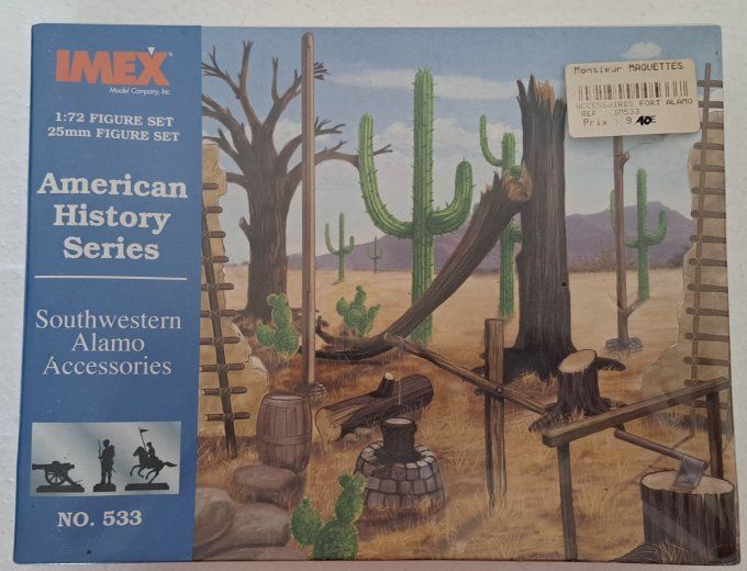 ACCESSOIRES FORT ALAMO  1/72