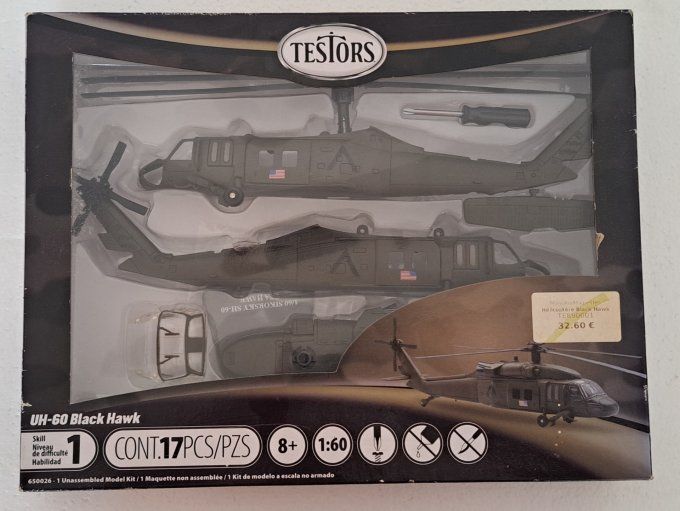 HELICOPTERE UH-60 BLACK HAWK    1/60