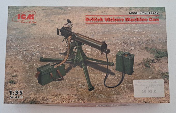 MITRAILLEUSE BRITANIQUE VICKERS     1/35