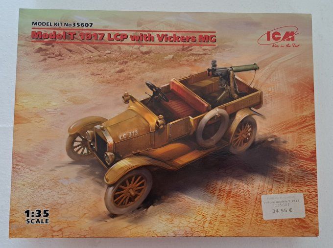 MODEL T 1917 LCP WITH WICKERS MG   1/35