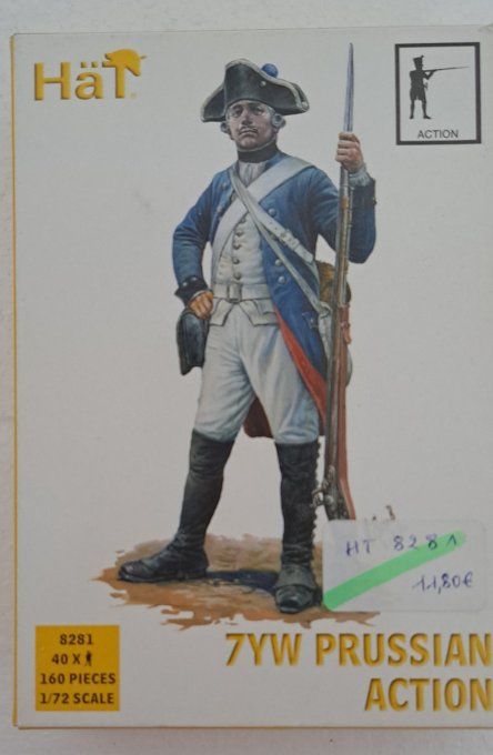 INFANTERIE PRUSSIENNE EN ACTION  1/72 - Copie