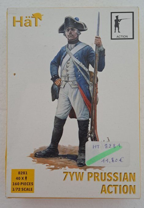 INFANTERIE PRUSSIENNE EN ACTION  1/72