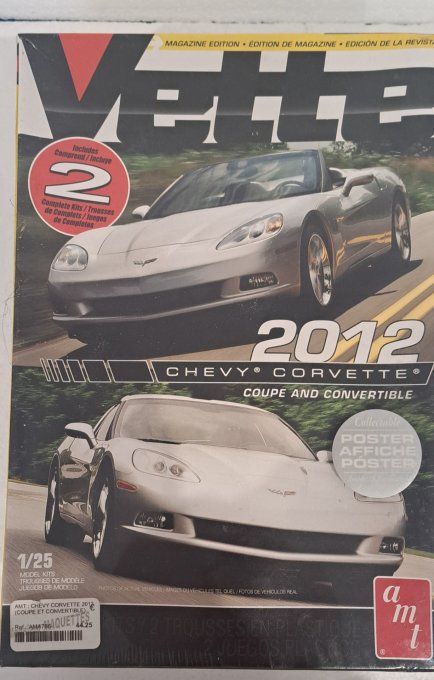 CHEVY CORVETTE 2012 1/25