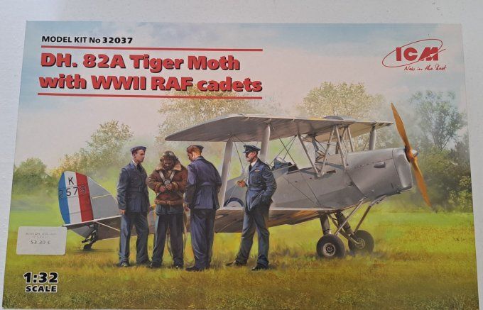 DH.82A TIGER MOTH WITH WWII RAF CADETS    1/32