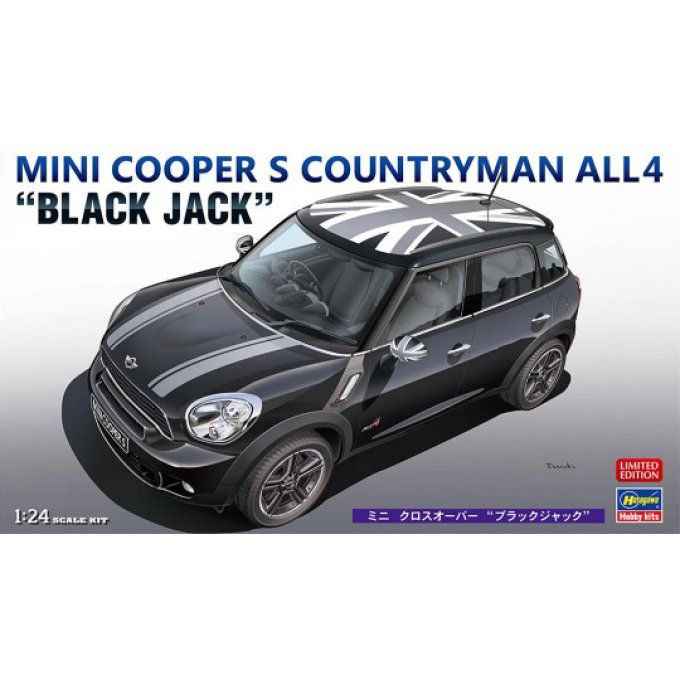 Mini Cooper S Countryman All4 « Black Jack » 1:24