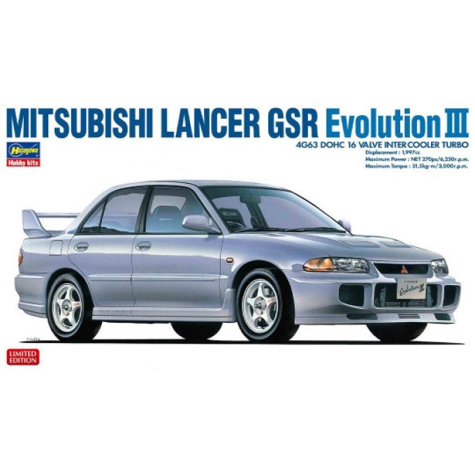 Mitsubishi Lancer GSR Evolution III 1:24