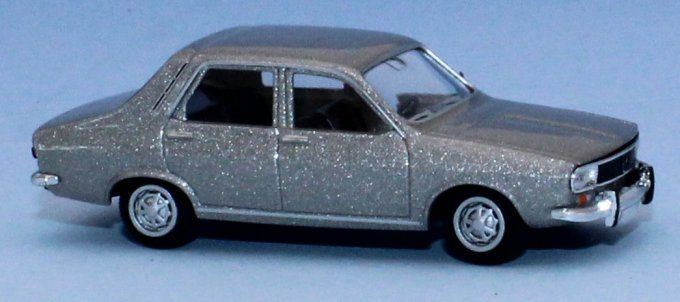 Renault 12 TL, metallic silver