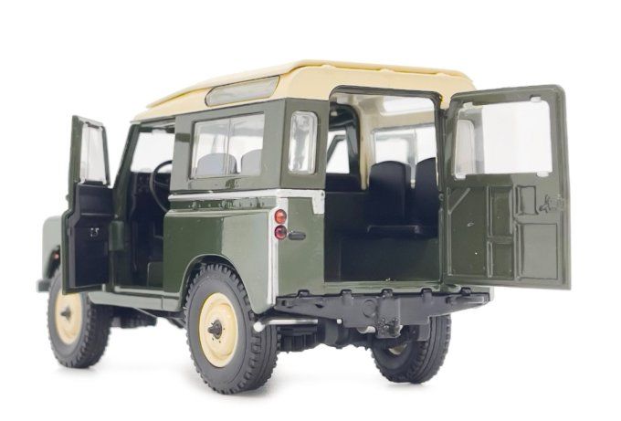 LAND ROVER Séries 3 88 Safari Roof Vert bronze foncé