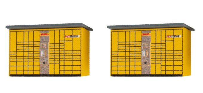 2 Stations d'emballage DHL