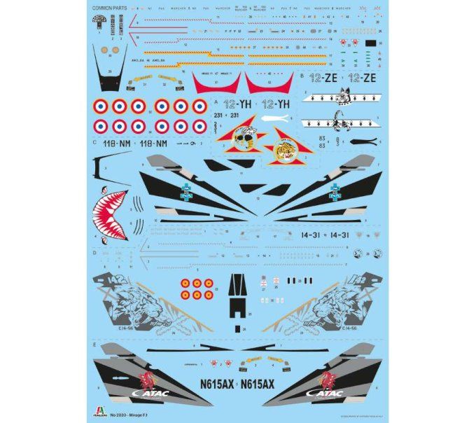 Mirage F1 C/CR