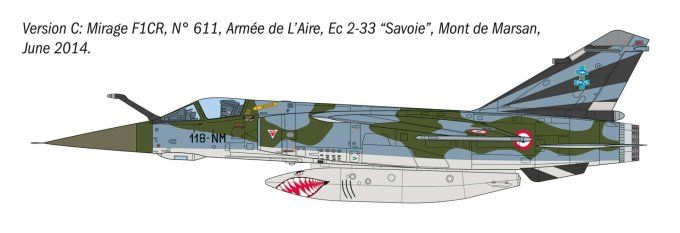 Mirage F1 C/CR