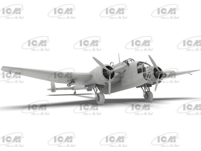 HP.52 Hampden B.Mk.I WWII British bomber (100% new molds) in 1:48