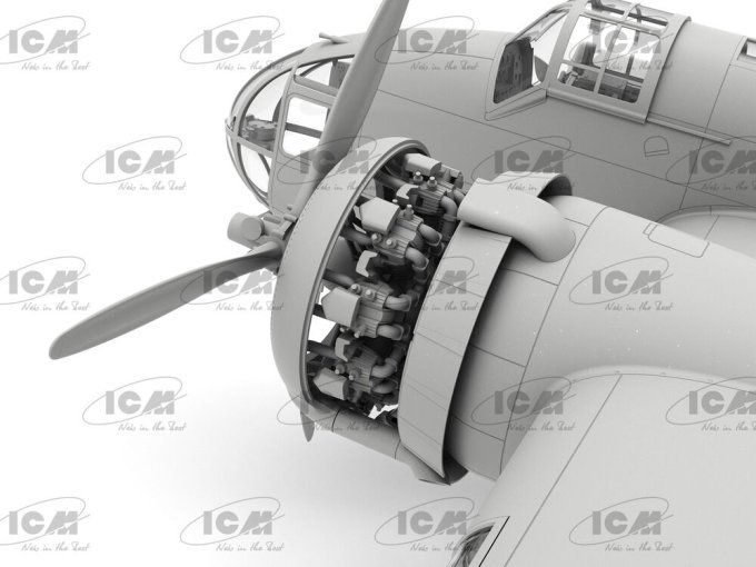 HP.52 Hampden B.Mk.I WWII British bomber (100% new molds) in 1:48