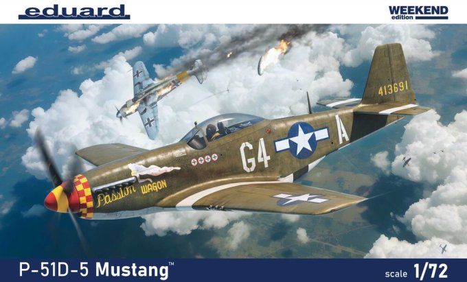 P-51D-5 Mustang in 1:72