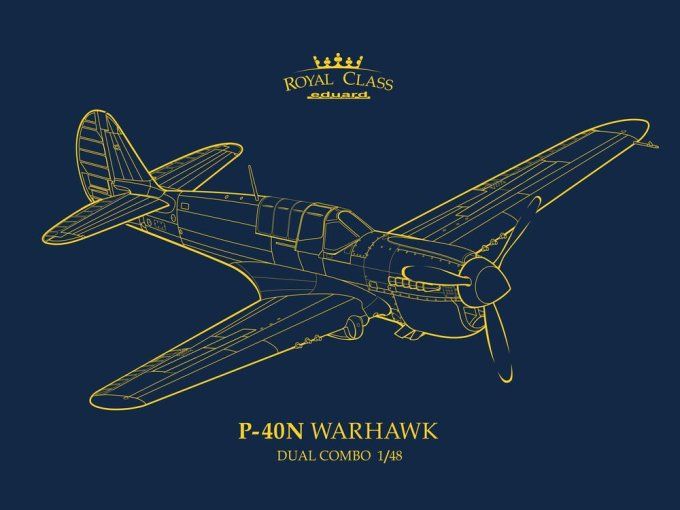 P-40N WARHAWK ROYAL CLASS DUAL COMBO in 1:48