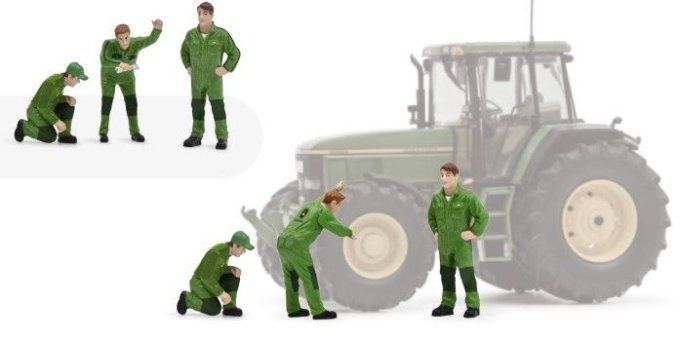 3 Mécaniciens JOHN DEERE
