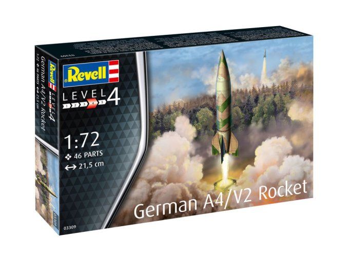 German A4/V2 Rocket in 1:72