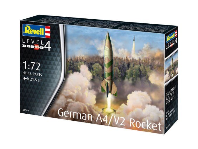 German A4/V2 Rocket in 1:72