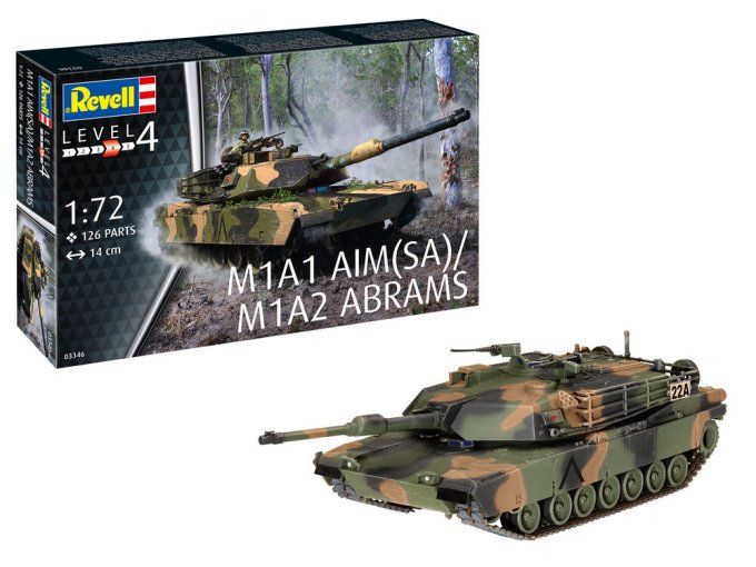 M1A2 Abrams in 1/72