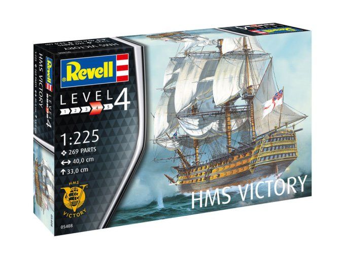 H.M.S. Victory in 1:225