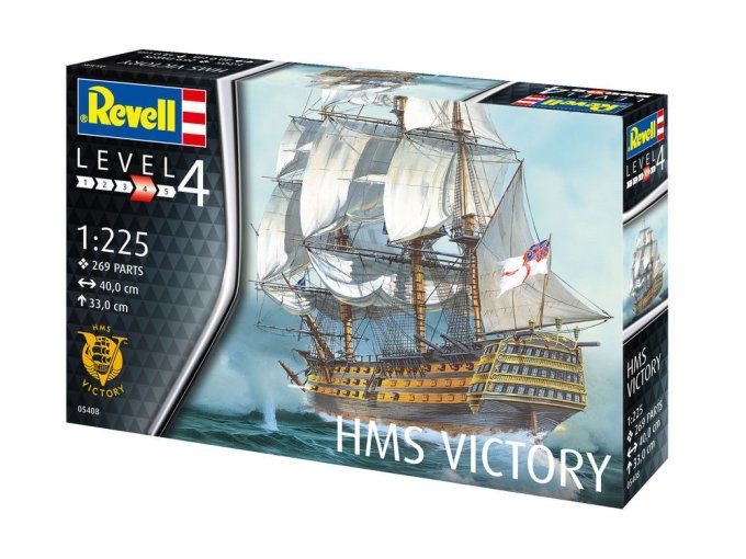 H.M.S. Victory in 1:225